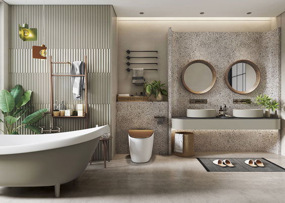 高端別墅衛(wèi)生間設(shè)計效果圖